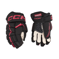 CCM Hockeyhansker Jetspeed 680 Jr Black/Red