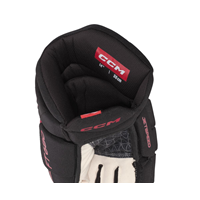 CCM Eishockey Handschuhe Jetspeed 680 Sr Schwarz/Rot