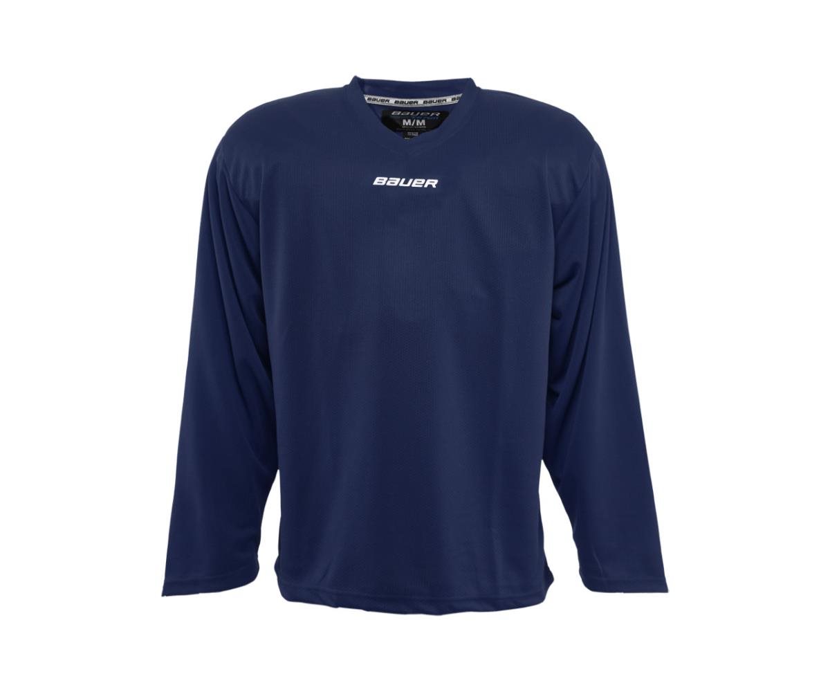 CCM 6000 SENIOR PRACTICE JERSEY - WHITE/NAVY