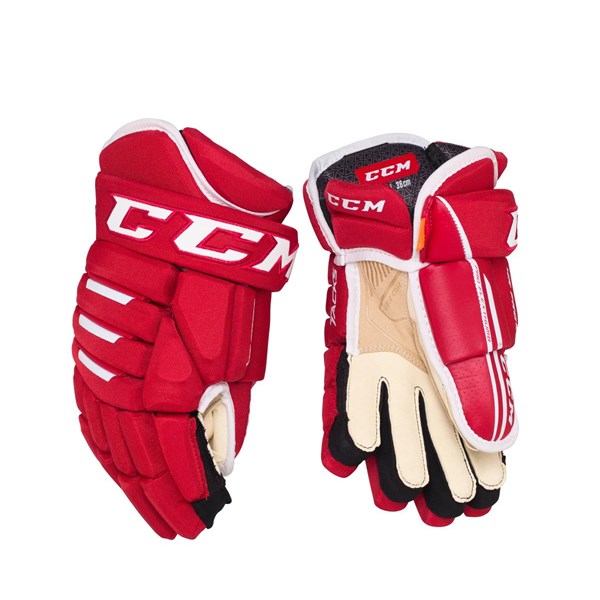 CCM Eishockey Eishockey Handschuhe Tacks 4R Pro 2 Sr Rot