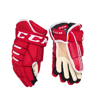 CCM Eishockey Eishockey Handschuhe Tacks 4R Pro 2 Sr Rot