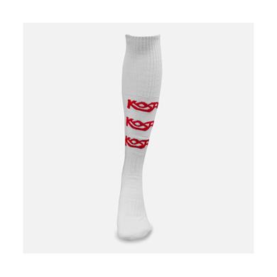 Kosa Bandy Socks Boys/Girls White/Red