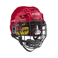 CCM Hockeyhjelm Tacks 210 Combo Rød