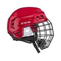 CCM Hockeyhjelm Tacks 210 Combo Rød