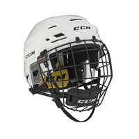 CCM Hockeyhjelm Tacks 210 Combo Hvit