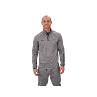 Bauer Genser Vapor Fleece 1/4 Zip Jr Grey