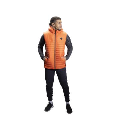 Bauer Vest FLC Hooded Puffer Sr