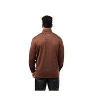 Bauer Sweater 1/2 Zip FLC Texture Sr Burgandy