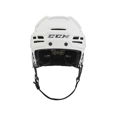 CCM Eishockey Helm Super Tacks X Weiß