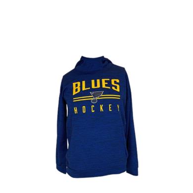 Reebok St. Louis Blues Base Layer Quarter-Zip Jacket - Mens