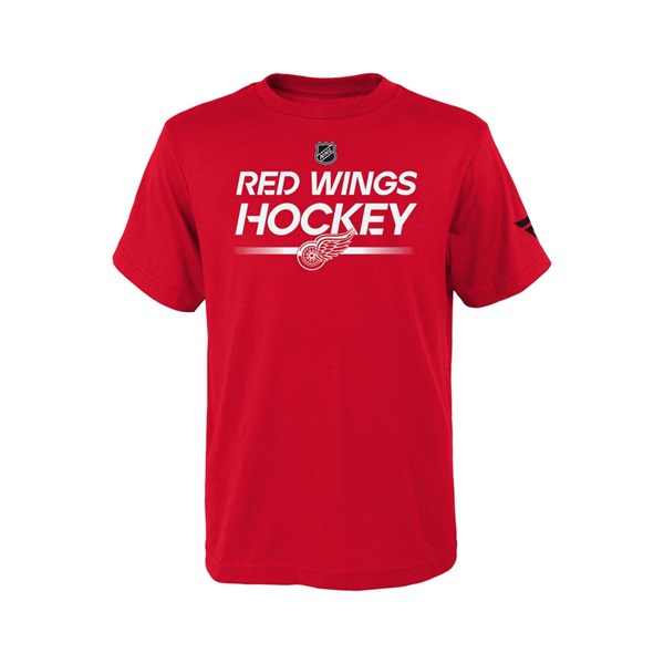 Outerstuff T-Shirt Apro Schriftzug Redwings