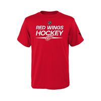 Outerstuff T-Shirt Apro Wordmark Redwings