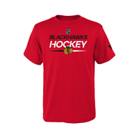 Outerstuff T-paita Apro Wordmark Blackhawks