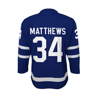 Outerstuff Matchtrøye Name & Number Replica Jr Auston Matthews