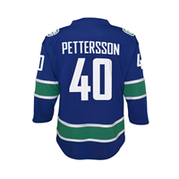 Outerstuff Matchtrøye Name & Number Replica Jr Elias Pettersson