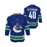 Outerstuff Matchtrøye Name & Number Replica Jr Elias Pettersson