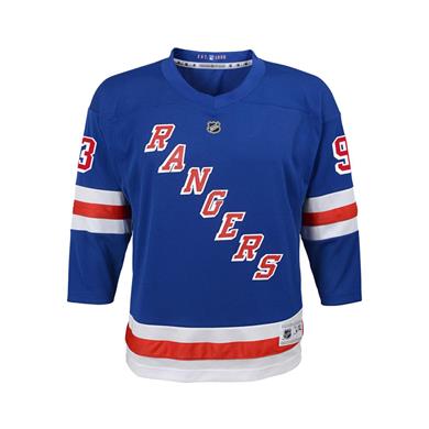 Outerstuff Game Jersey Name & Number Replica Jr Mika Zibanejad