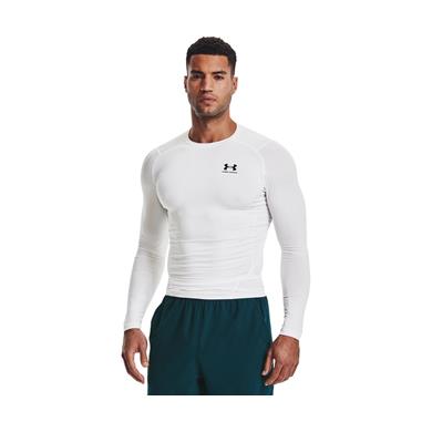 Under Armour Trøye HG Comp LS White