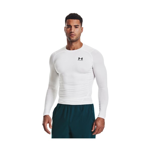 Under Armour Trøye HG Comp LS White