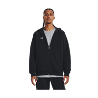 Under Armour Huppari Rival Fleece FZ Hoodie Black