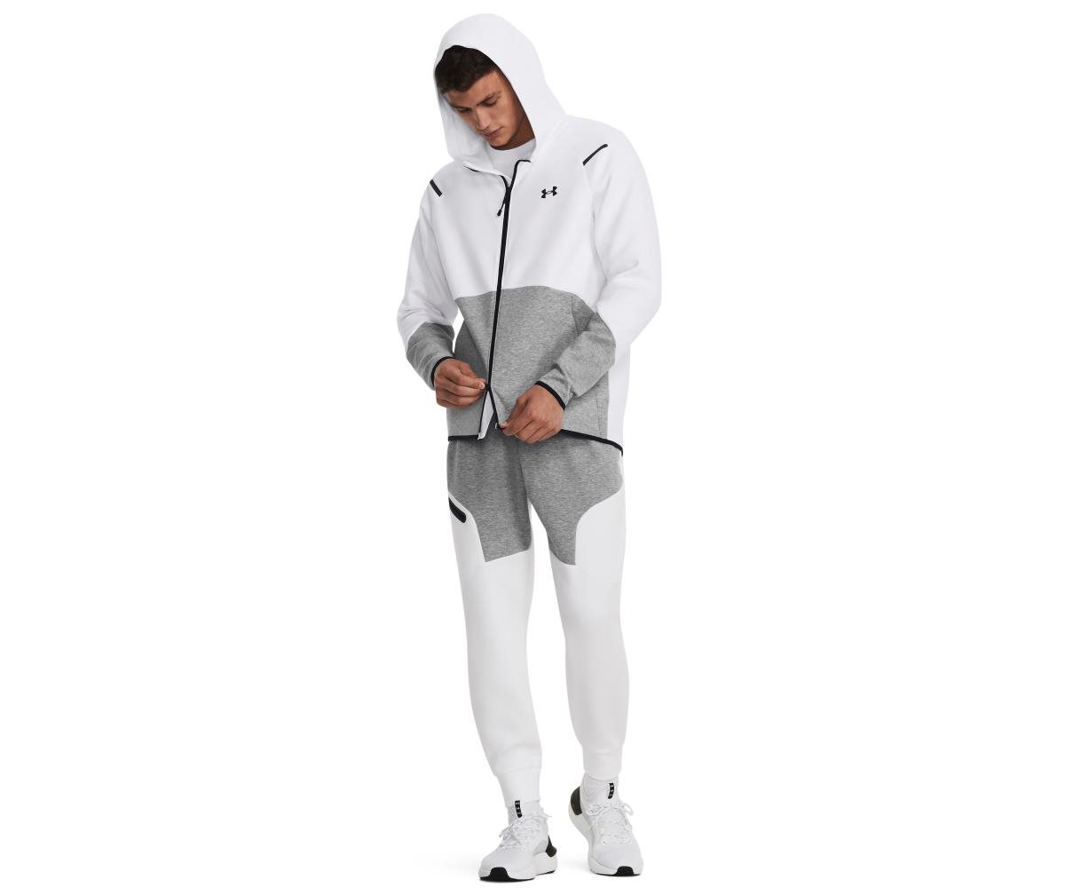 Under Armour Hoodie Unstoppable Flc FZ Pitch Gray - Hockey Store