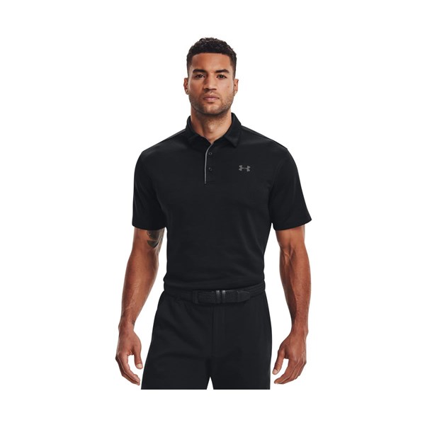 Under Armour Pikeepaita Tech Polo Black