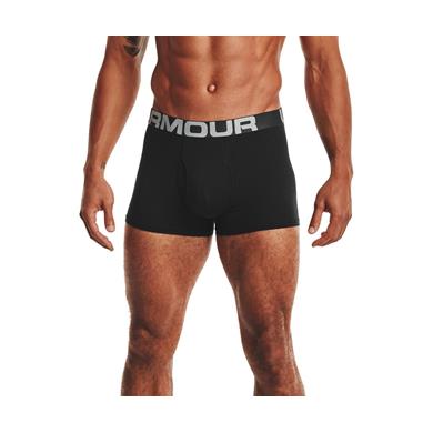 Under Armour Boxer Shorts Charged Cotton 3in 3-Pack Black