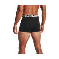 Under Armour Boxershorts Charged Cotton 3in 3er-Pack Schwarz