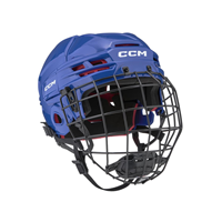 CCM Hockey Helmet Tacks 70 Combo SR Royal