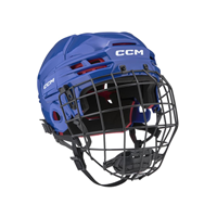 CCM Hockeyhjelm Tacks 70 Combo SR Royal