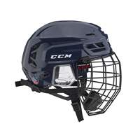 CCM Hockey Helmet Tacks 210 Combo Navy
