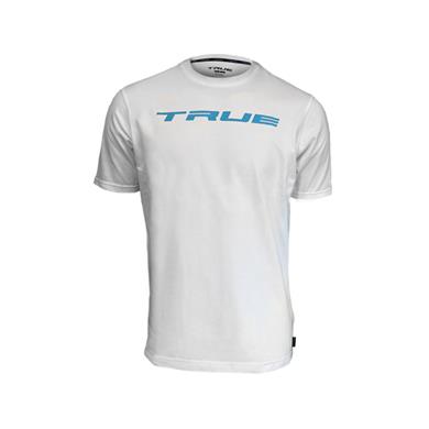 True T-Shirt mit Aufdruck Jr in Weiß