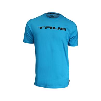 True T-Shirt mit Audruck Jr Blau/Grün