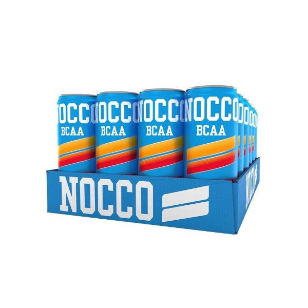 NOCCO Energy Drink BCAA Case Blood Orange
