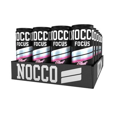 Nocco Energidrikk Focus Flak Raspberry Blast