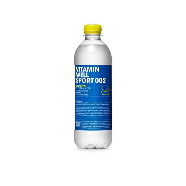 Vitamin Well Energidrikk Sport 002 Sitron-Lime