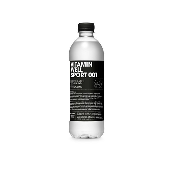 Vitamin Well Energidrikk Sport 001 Sitron-Lime