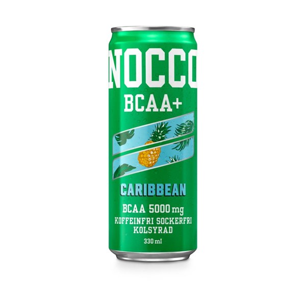 Nocco Energidrikk Bcaa+ Karibien (Koffeinfri)