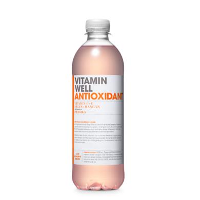 Vitamin Well Energidryck Antioxidant Persika