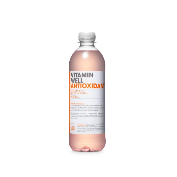 Vitamin Well Energiajuoma Antioxidant Persikka