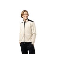 Bauer Genser Full Zip FLC Texture Sr White