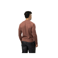 Bauer Long Sleeve FLC Merino Tech Sr Burgundy Sweater