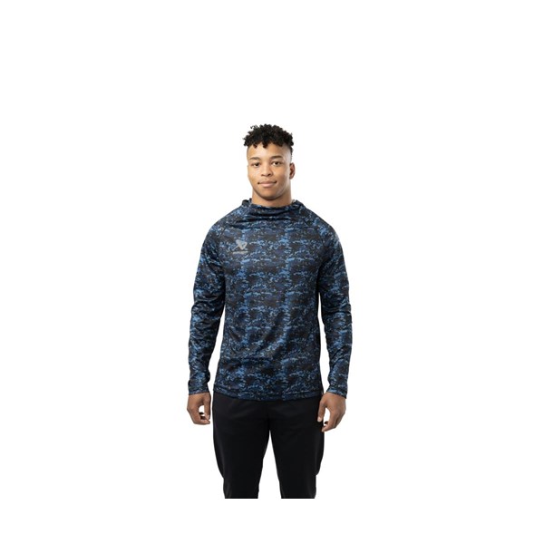 Bauer Long Sleeve FLC Warmth Sr Jersey Blue