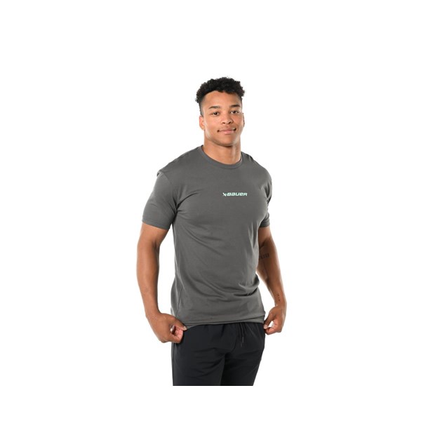 Bauer T-paita Scan Tee Sr Dark Grey