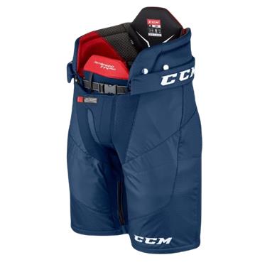 CCM Eishockey Hose Jetspeed FT4 Pro Velcro Sr Marine