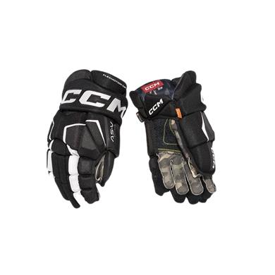 CCM Eishockey Handschuhe AS-V Sr Schwarz/Weiß