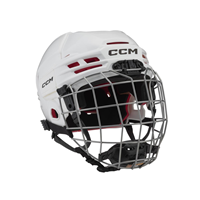 CCM Jääkiekkokypärä Tacks 70 Combo JR White