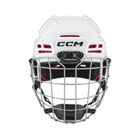 CCM Eishockey Helm Tacks 70 Combo Jr Weiß