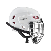 CCM Hockey Helmet Tacks 70 Combo JR White