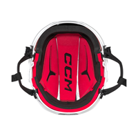 CCM Hockey Helmet Tacks 70 Combo JR White